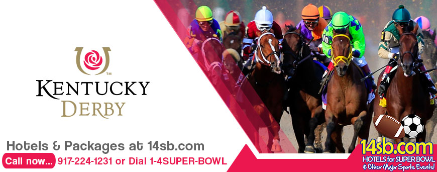 Book Kentucky Derby LUXURY Hotels & Packages now - Click Here!